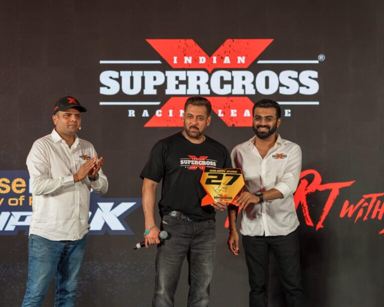 Salman Khan ने इंडियन सुपरक्रॉस रेसिंग लीग के सीज़न 2 का भव्य शुभारंभ किया, बने ब्रांड एंबेसडर Salman Khan