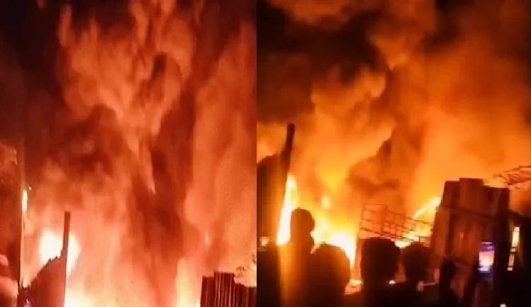 Mumbai: भायंदर में झोपड़ियों में भीषण आग, 3 की मौत